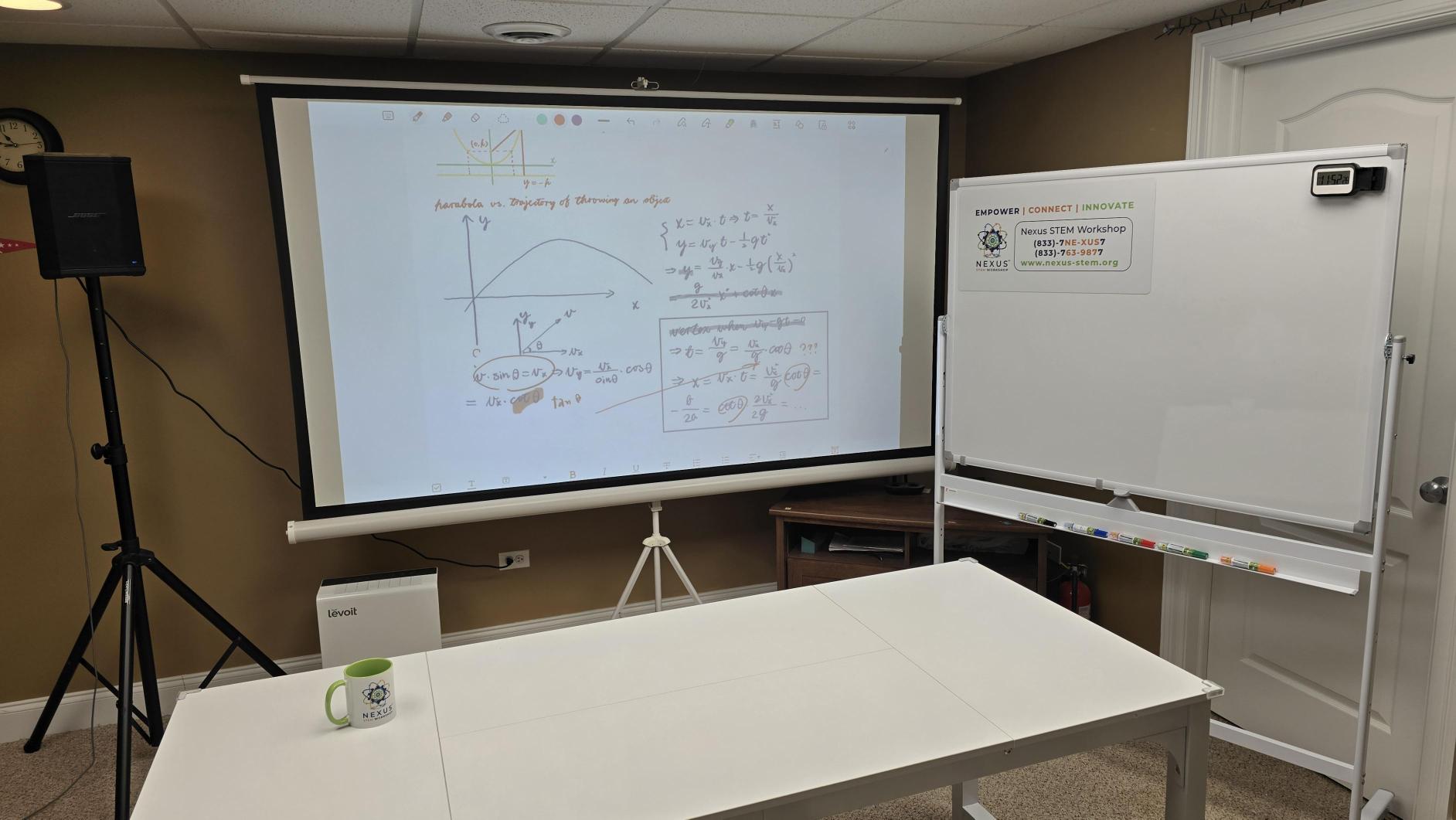 Nexus STEM Workshop teaching space