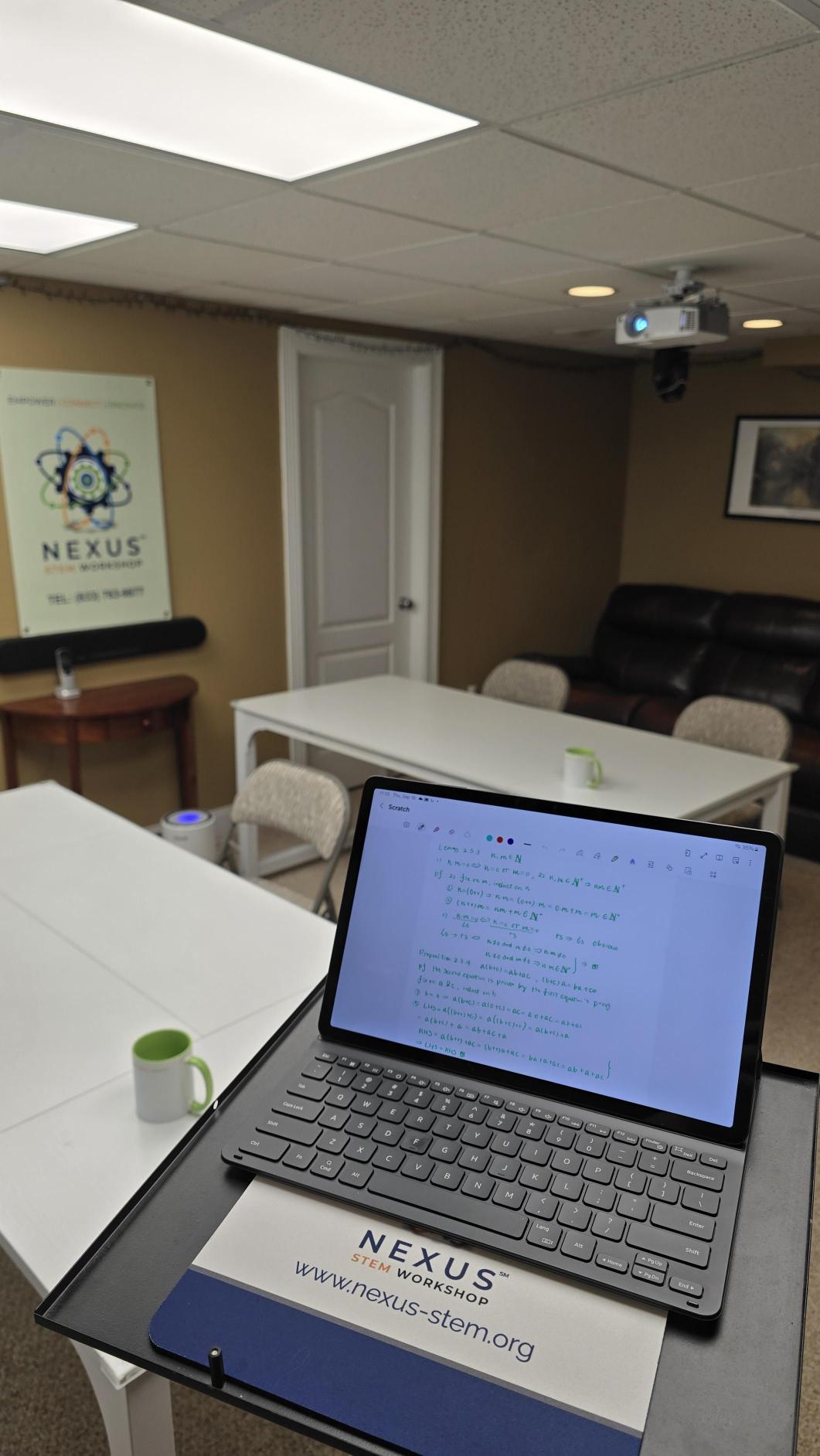 Nexus STEM Workshop learning environment