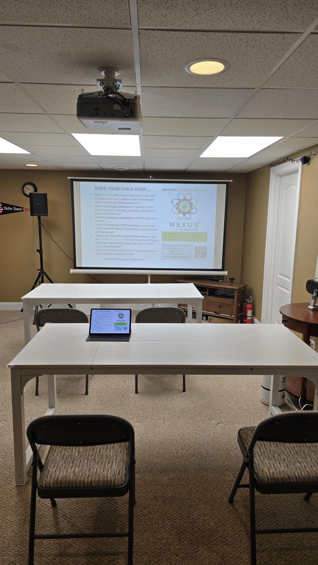 Nexus STEM Workshop collaborative space